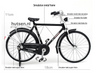 Kletshuts™ Bicycle - Doe-Het-Zelf Fietsmodel Schaalmodel Speelgoed