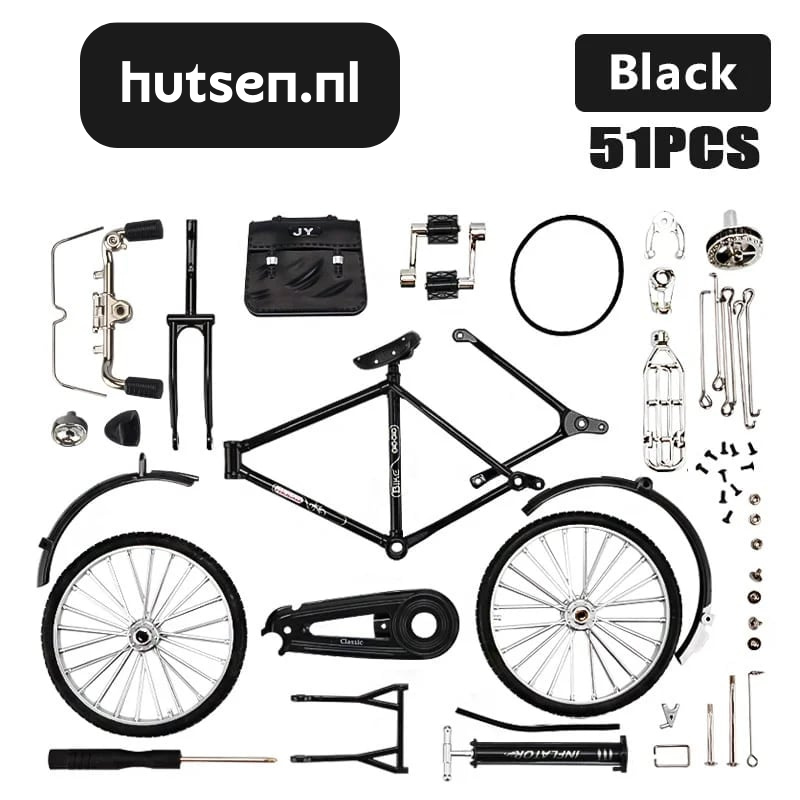 Kletshuts™ Bicycle - Doe-Het-Zelf Fietsmodel Schaalmodel Speelgoed