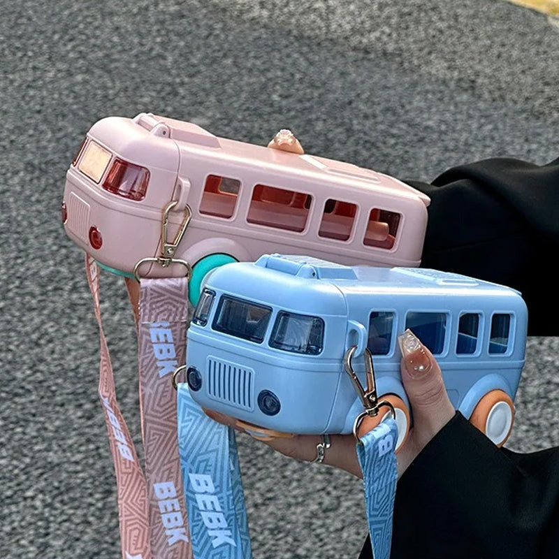 Kletshuts™ WaterBottle - Draagbare Waterfles In De Vorm Van Een Bus