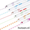 Hutstift™ (Tijdelijk 1+1 GRATIS) Golvende markeer stift pen 6 (stuks)