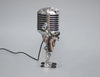 RetroRock™ Robot - Vintage Metalen Microfoon Robot Bureaulamp