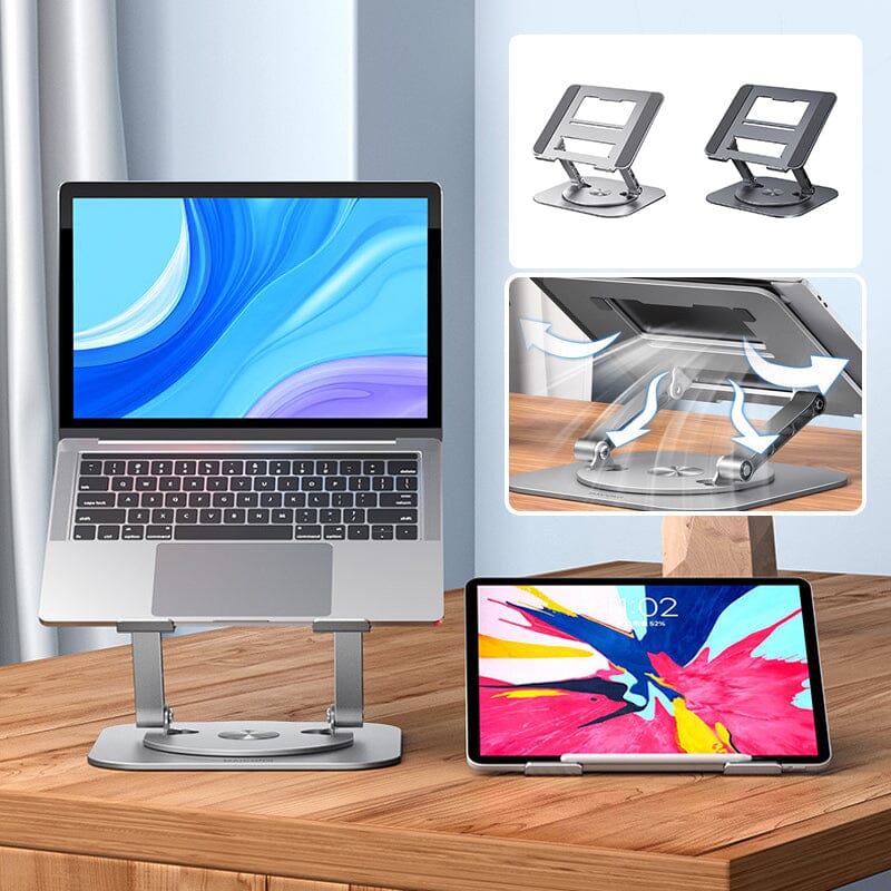 Holder360° Stand - Roterende Aluminium Laptop Tablet Stand