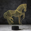 Ledsen™ 3D Paard Lamp | incl. 7 Kleuren Modus!