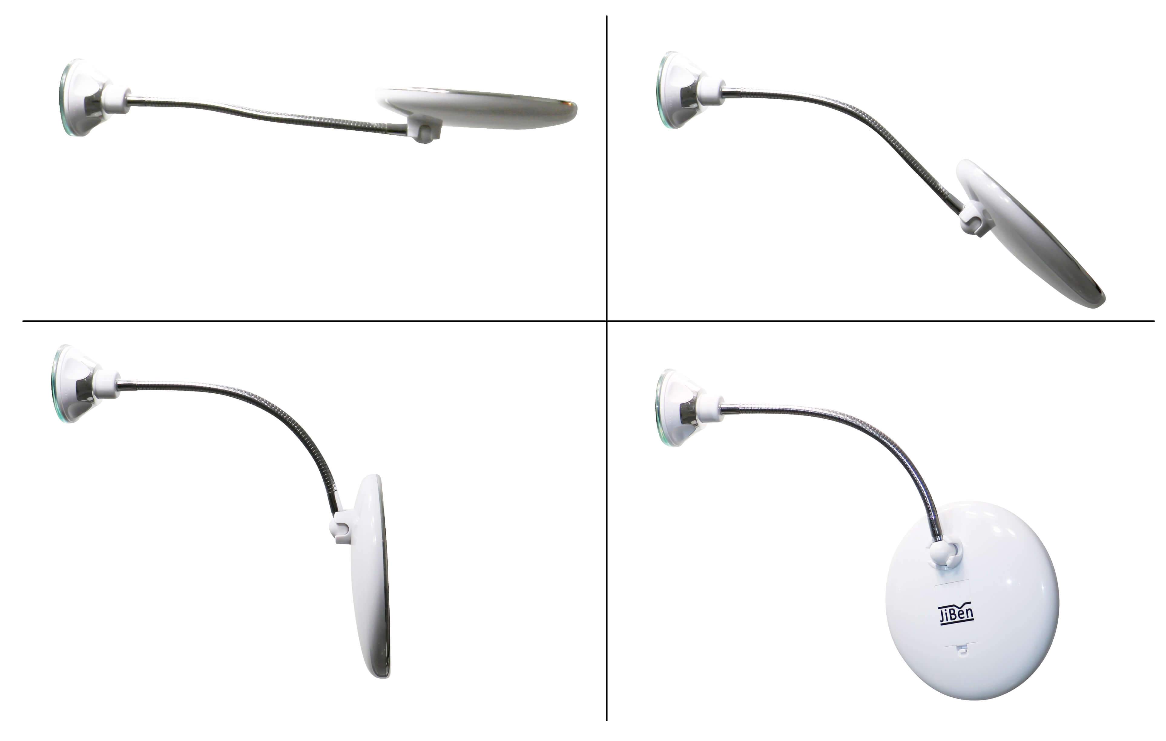 UltiFurni® FlexibleMirror - Zwanenhals Vergrotende LED-Spiegel