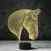 Afbeelding laden in galerijviewer, Ledsen™ 3D Paard Lamp | incl. 7 Kleuren Modus!
